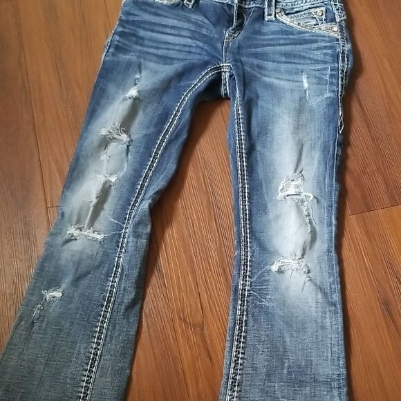 ROCK REVIVAL Boot Cut Jeans Womens size 28, Inseam 28 Brand new - Picture 8 of 8